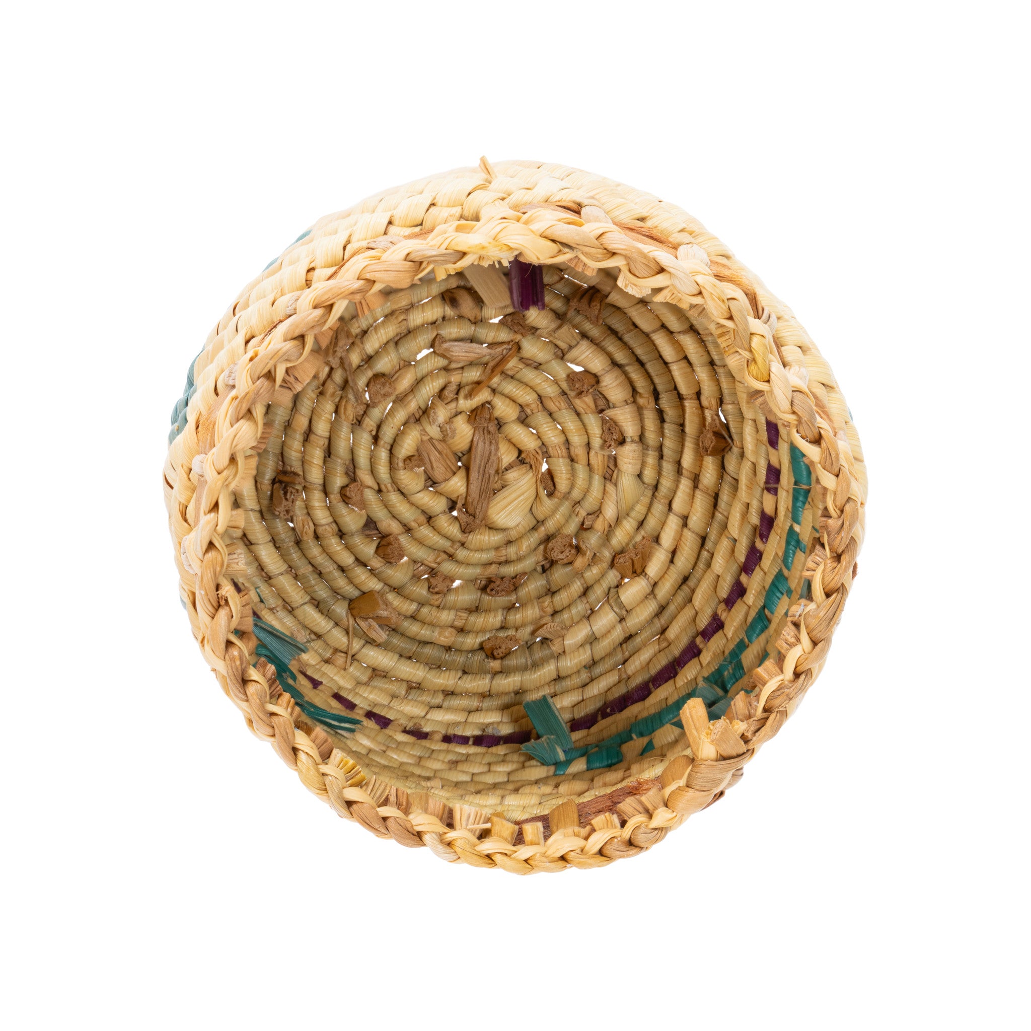 Nootka MiniatureLidded Basket