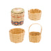 Potawatomi Miniature Baskets, Native, Basketry, Vertical