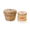 Ottawa Miniature Baskets, Native, Basketry, Vertical