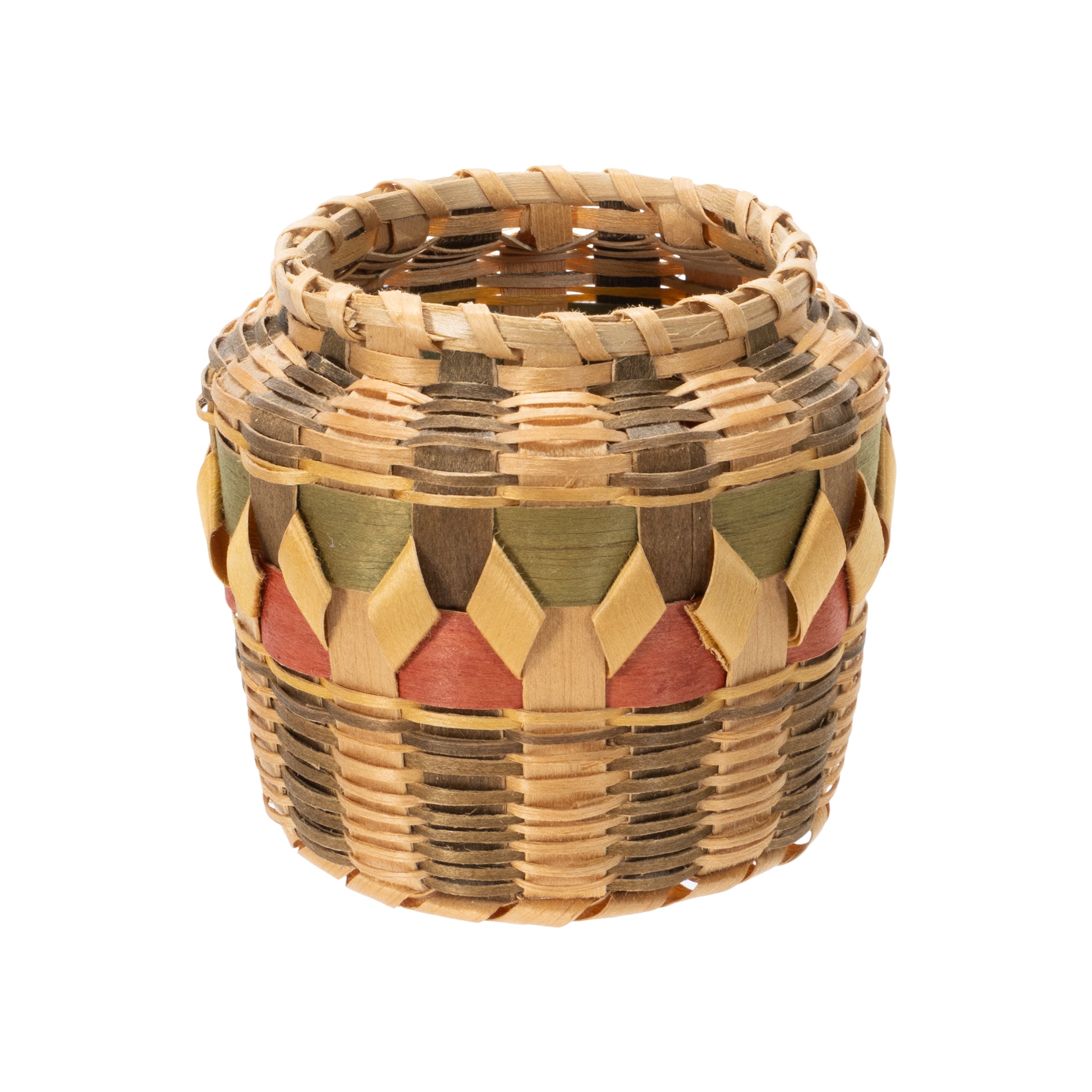 Three Miniature Winnebago Baskets
