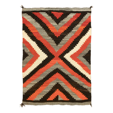 Navajo Transitional, Native, Weaving, Floor Rug