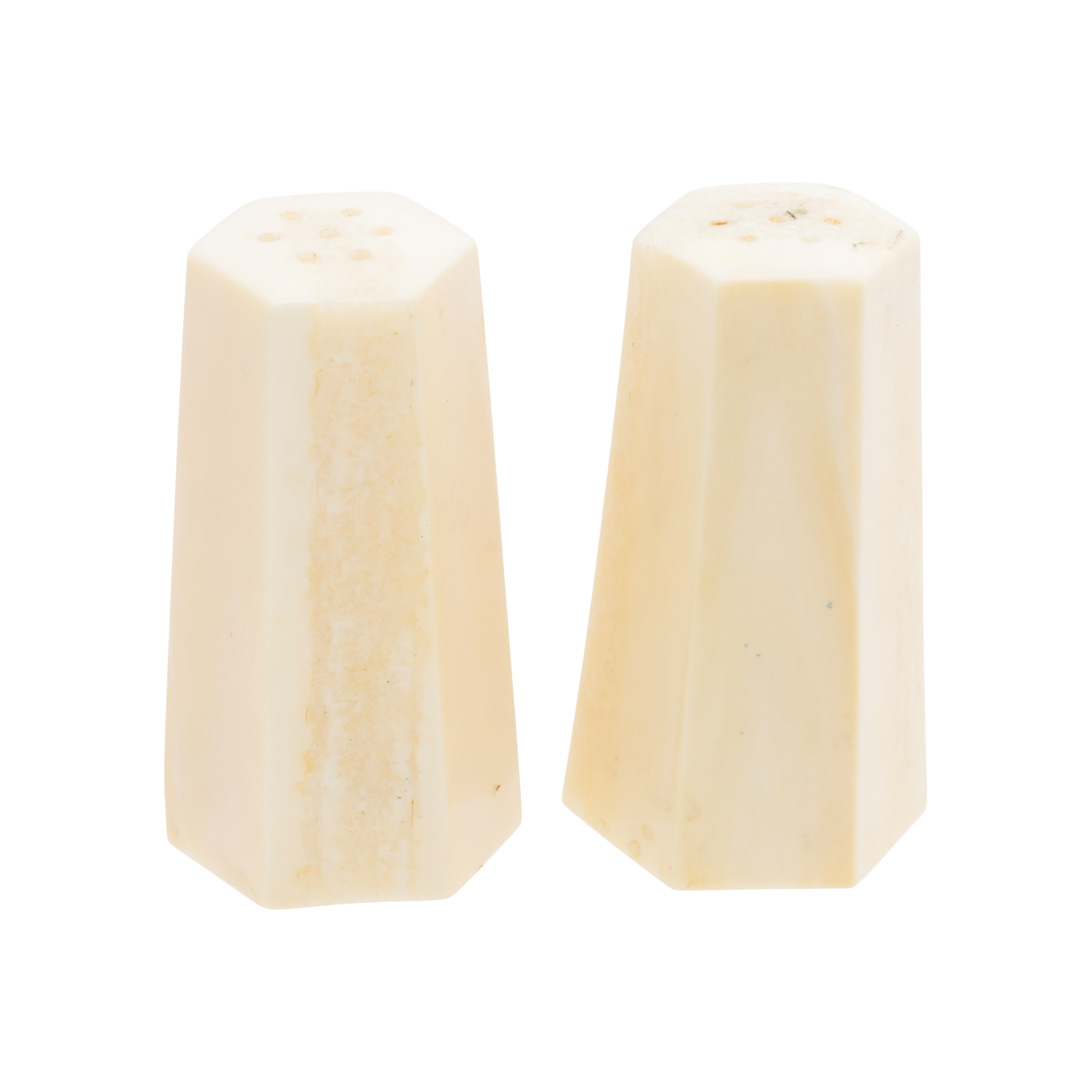 Inuit Ivory Totem Salt and Pepper Shakers