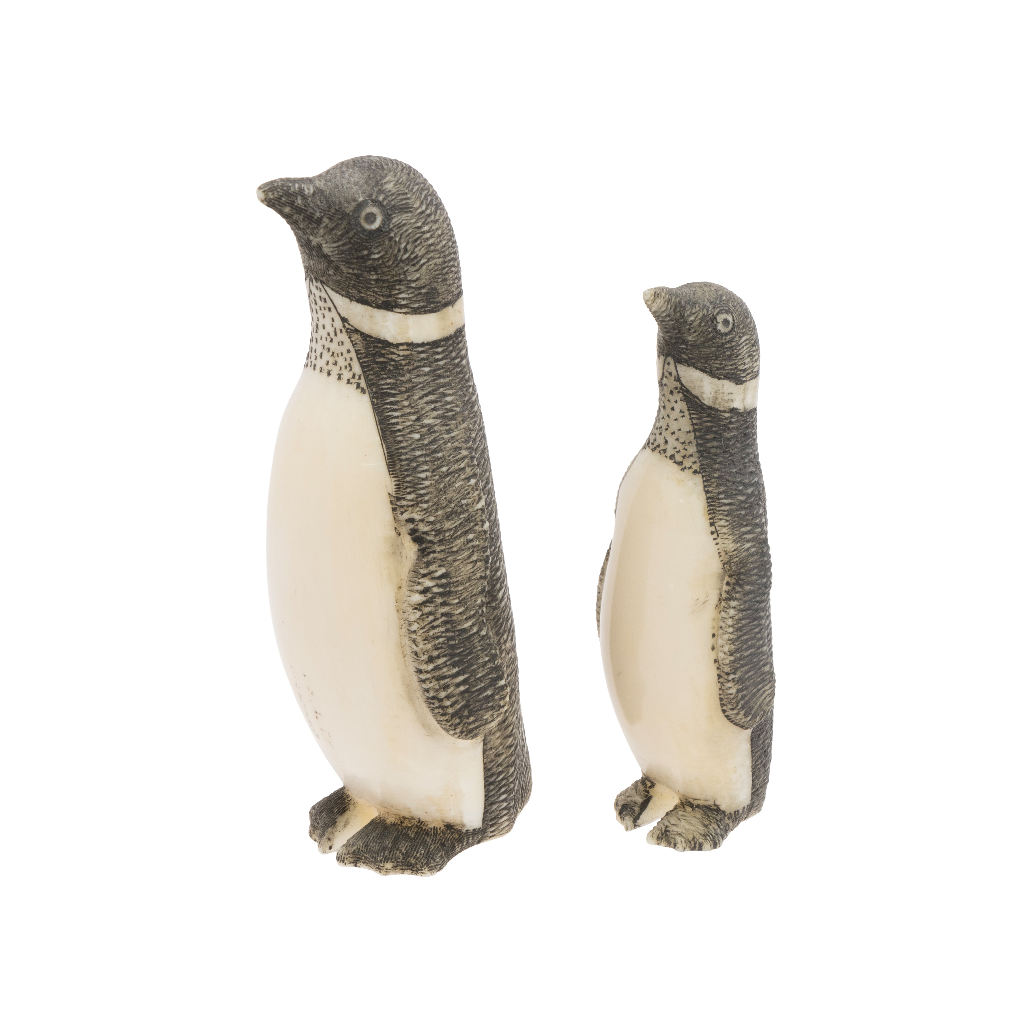 Inuit Walrus Ivory Penguins