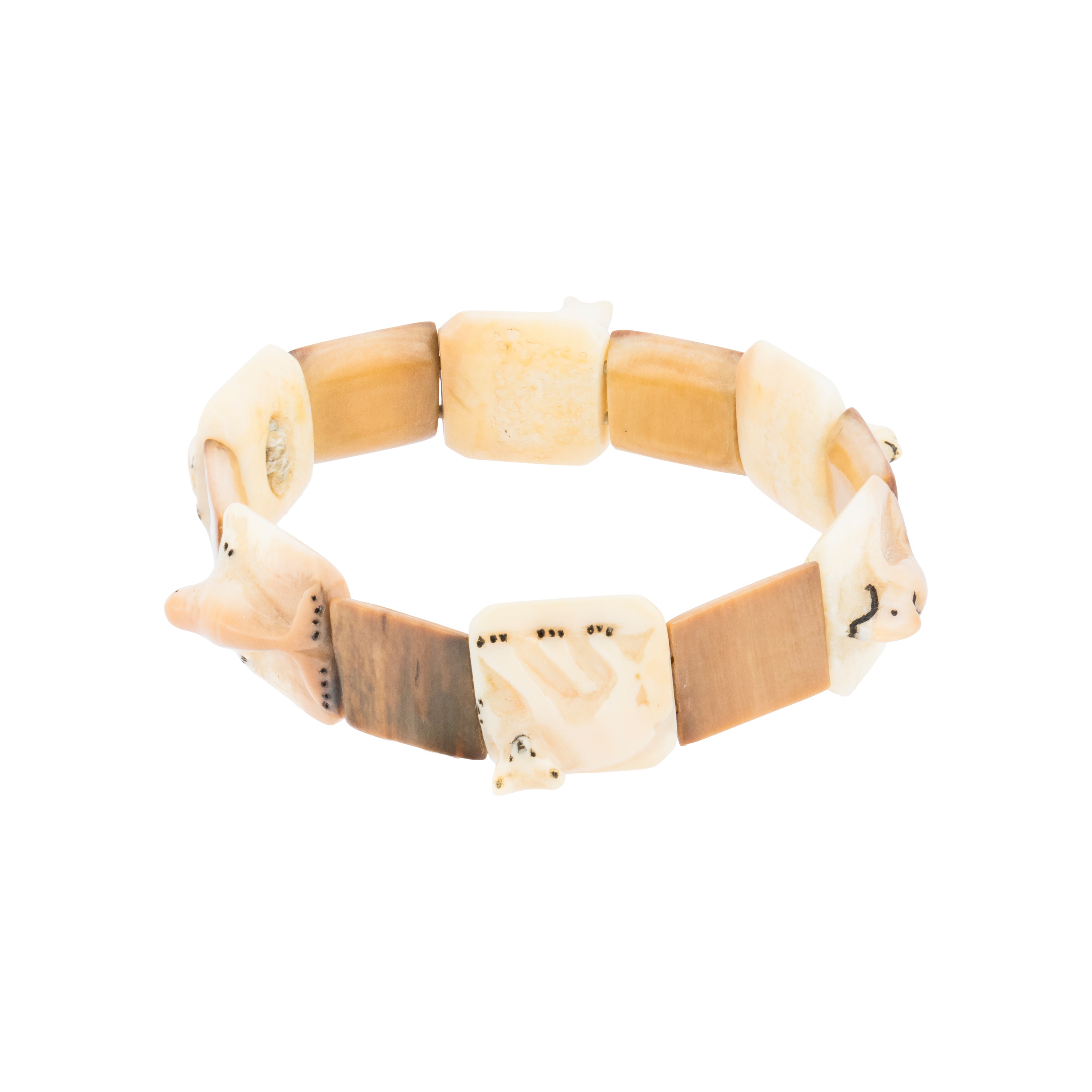 Inuit Carved Fetish Bracelet