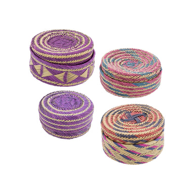 Tarahumara Baskets, Native, Basketry, Vertical