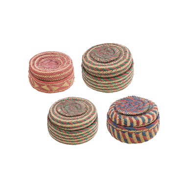 Tarahumara Baskets, Native, Basketry, Vertical