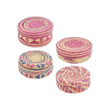 Tarahumara Baskets, Native, Basketry, Vertical
