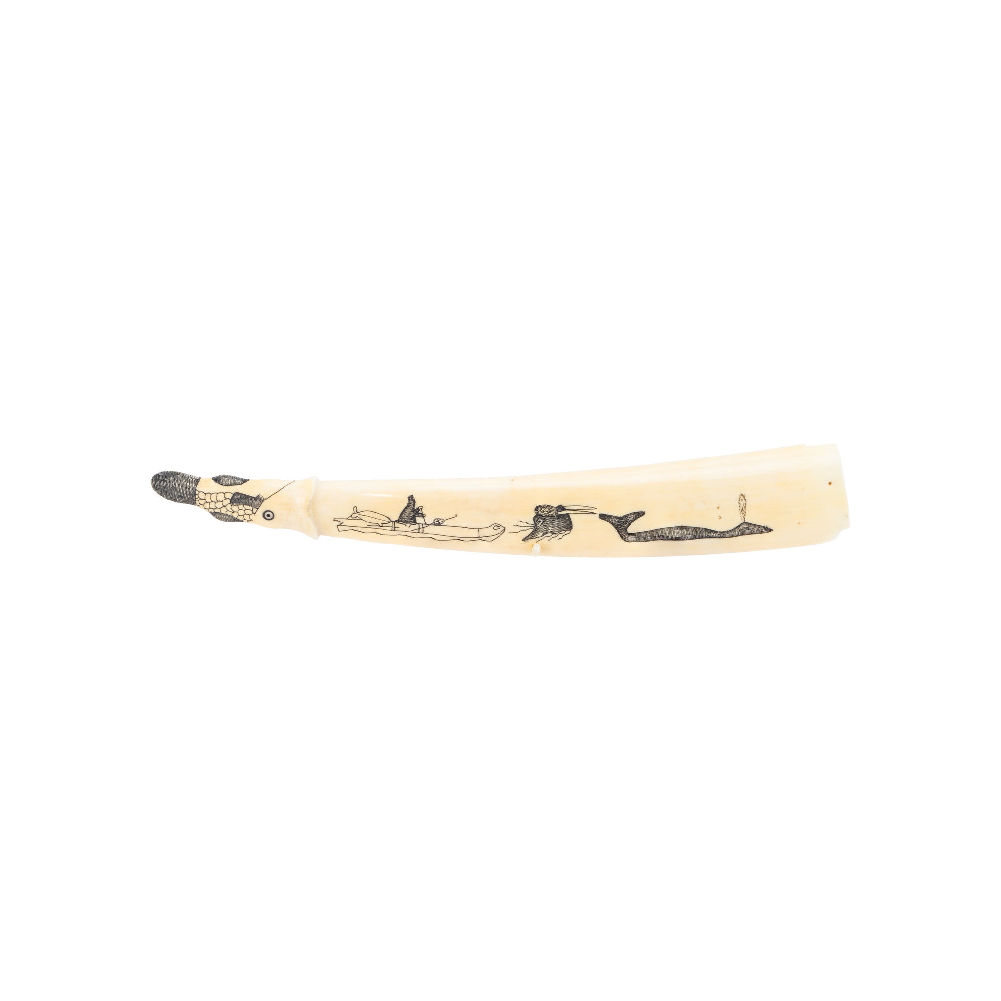 Inuit Ivory Cribbage Board
