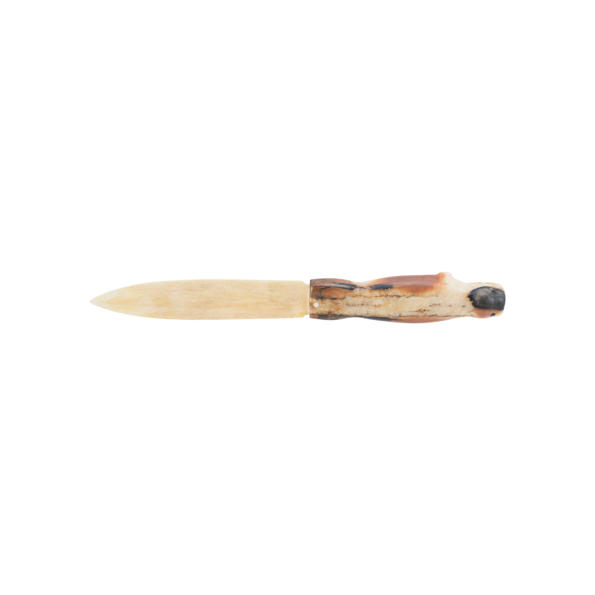 Inuit Fossilized Ivory Knife