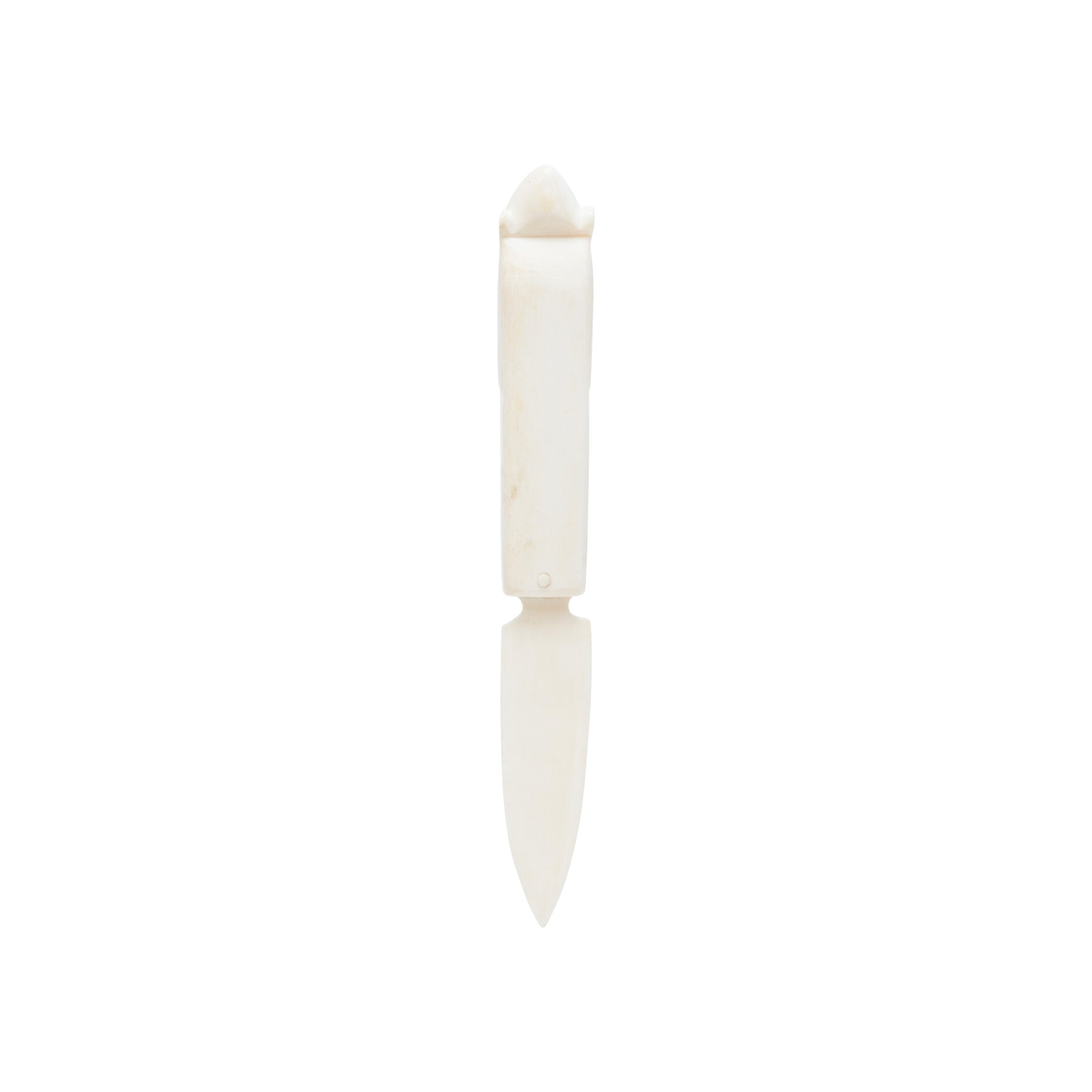 Inuit Walrus Ivory Billiken Knife