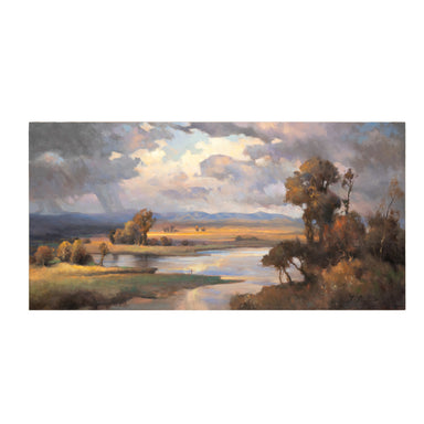 "The Angler (Madison River)" by Greg Parker, Fine Art, Painting, Sporting
