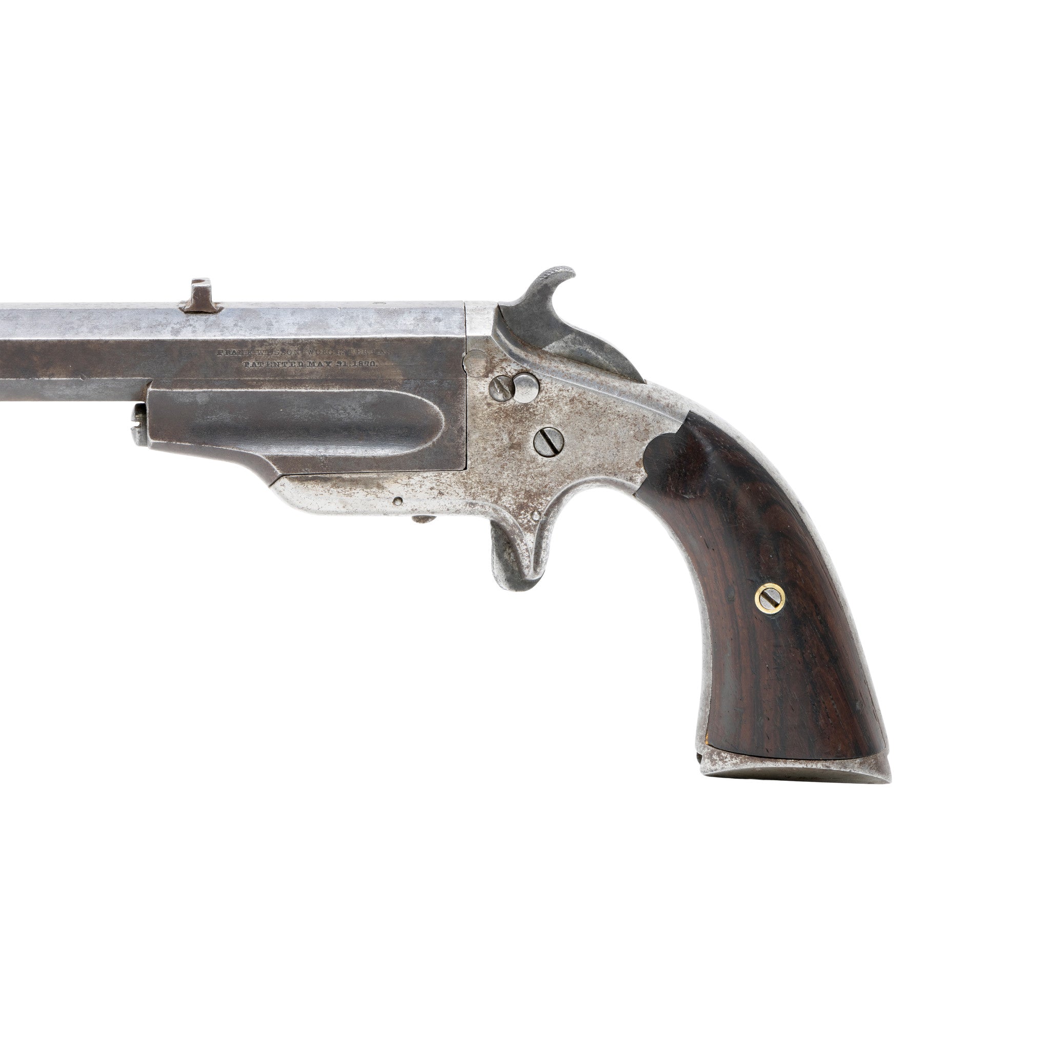 Frank Wesson 1870 Med. Frame Pocket Rifle