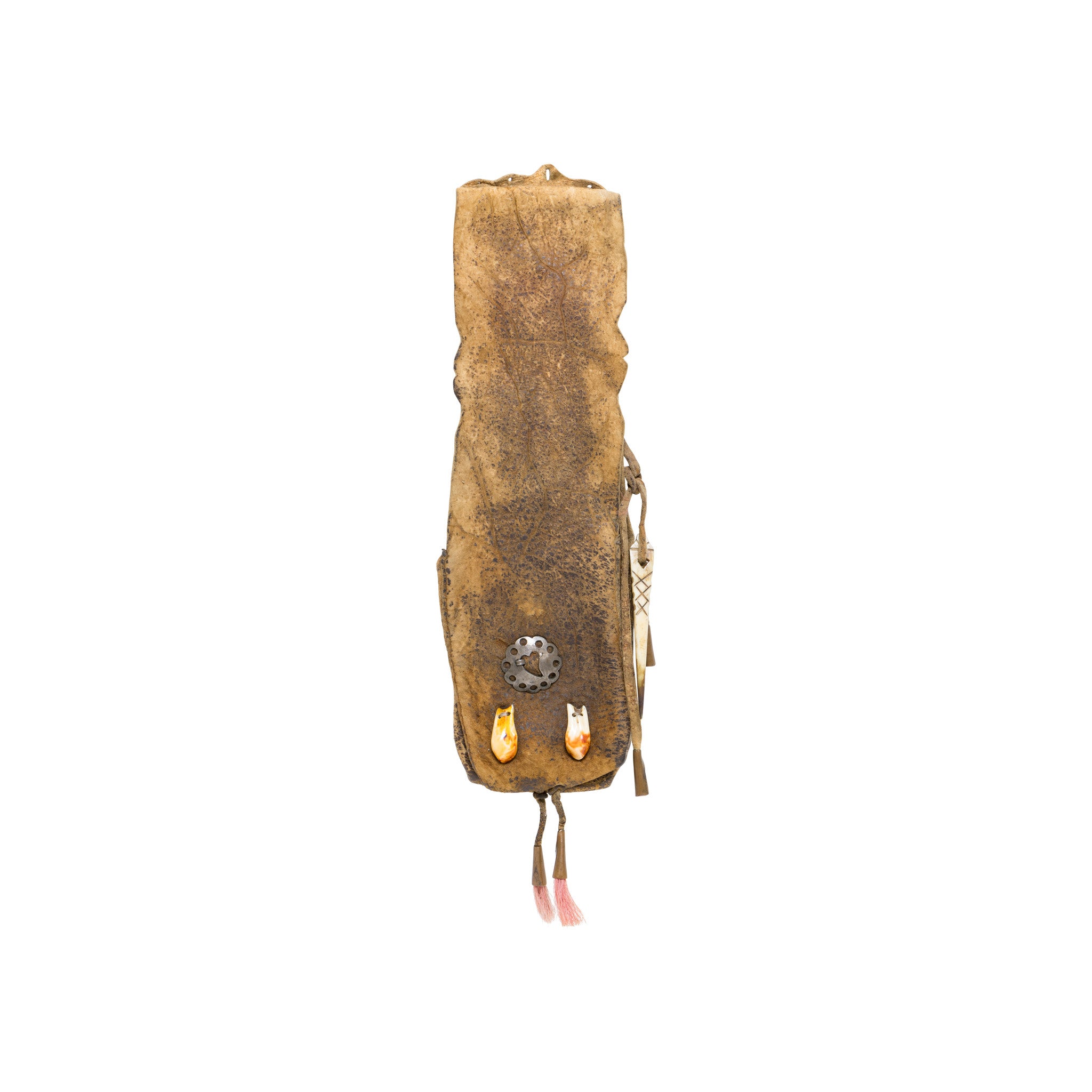 Native American Pipe and Bag