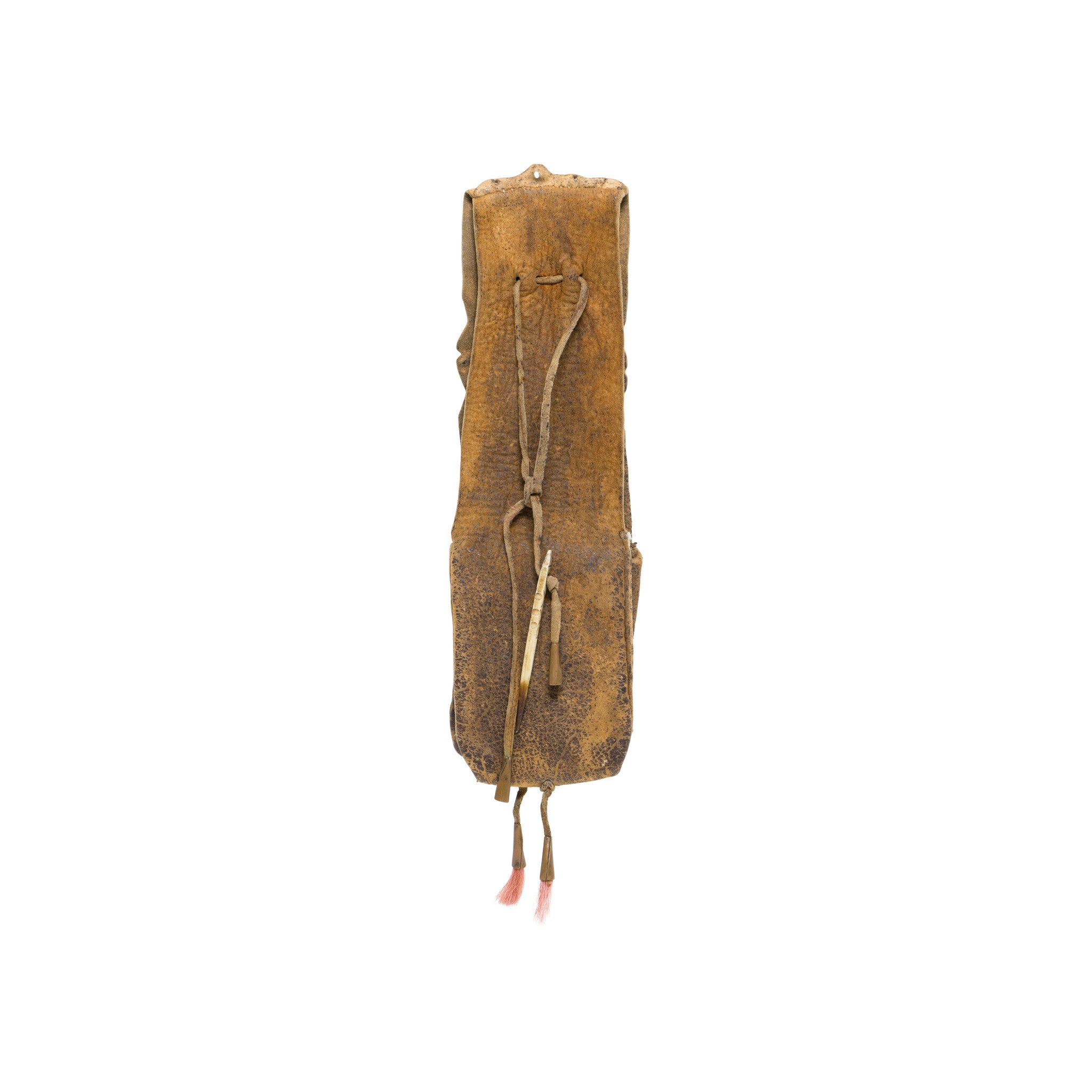 Native American Pipe and Bag
