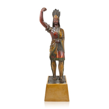 Cigar Store Tobacconist Figure, Furnishings, Decor, Cigar Store Indian