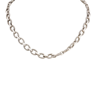 Sterling Link Chain, Jewelry, Necklace, Native