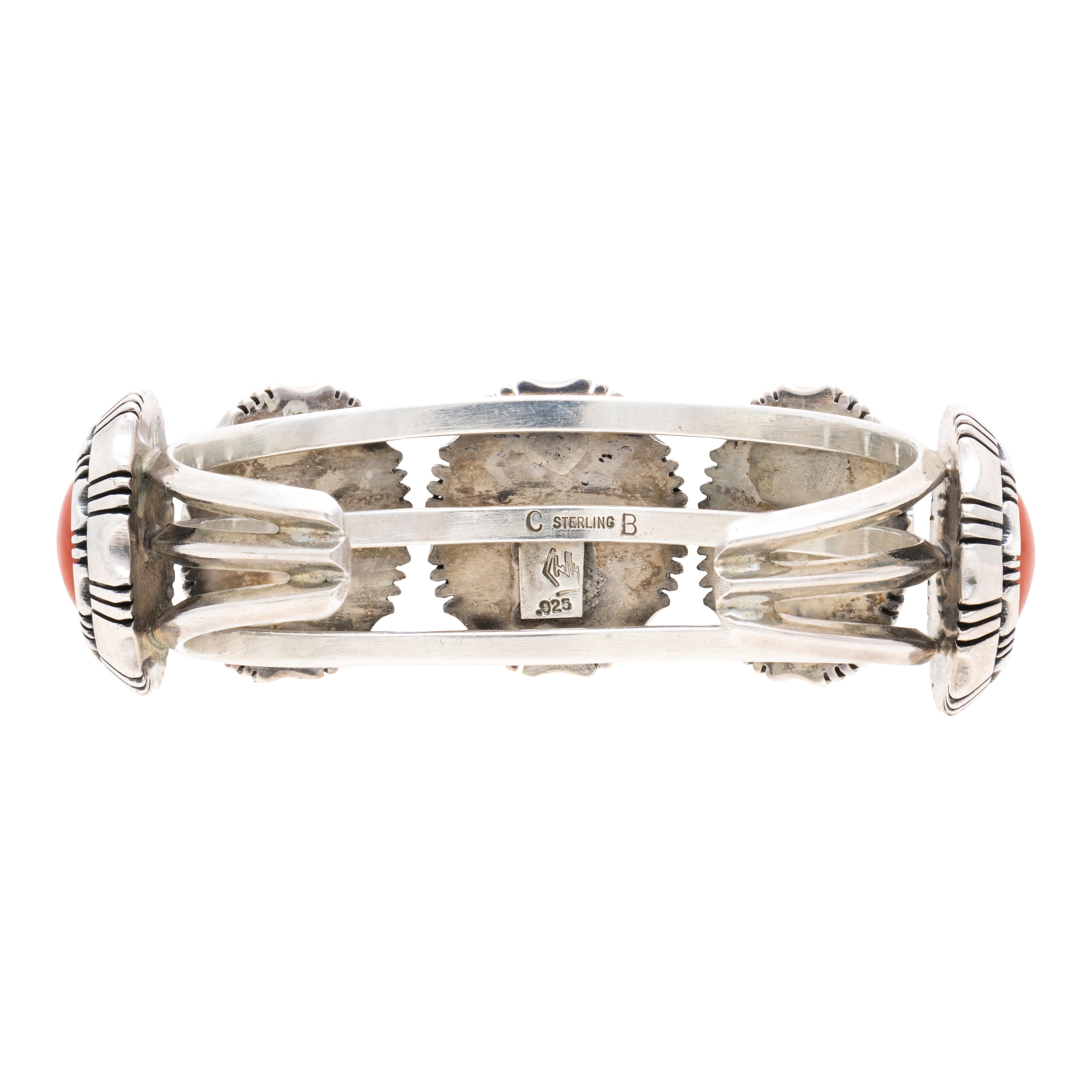 Navajo Coral Bracelet