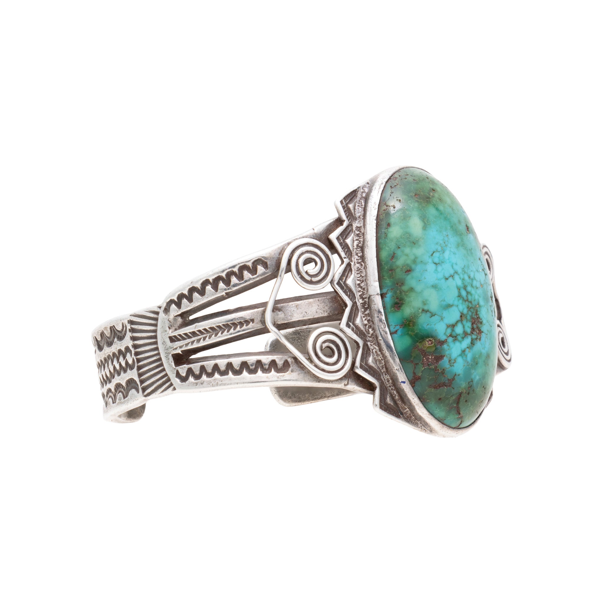 Turquoise and Sterling Bracelet