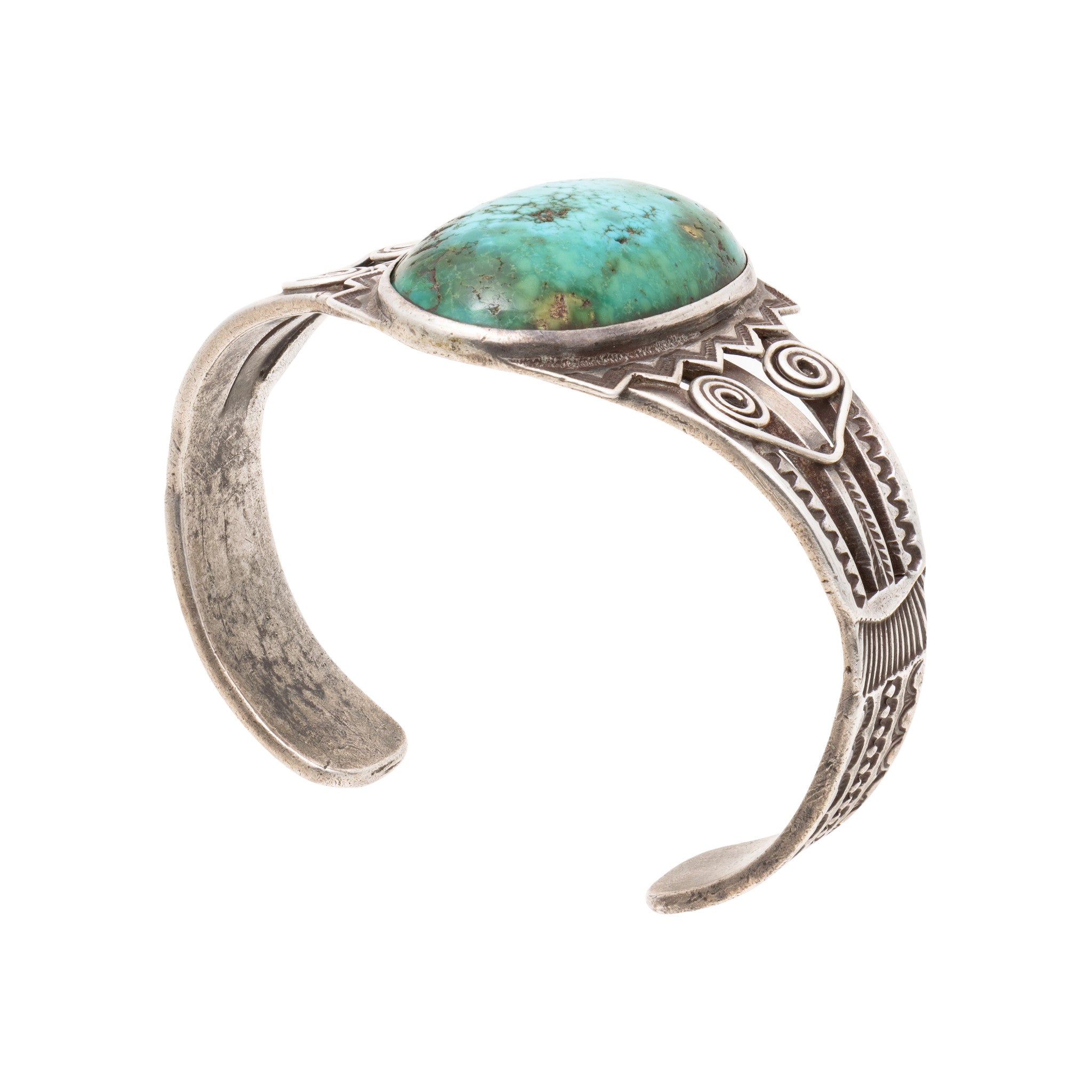 Turquoise and Sterling Bracelet