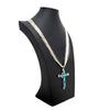 Navajo Turquoise Cross Necklace