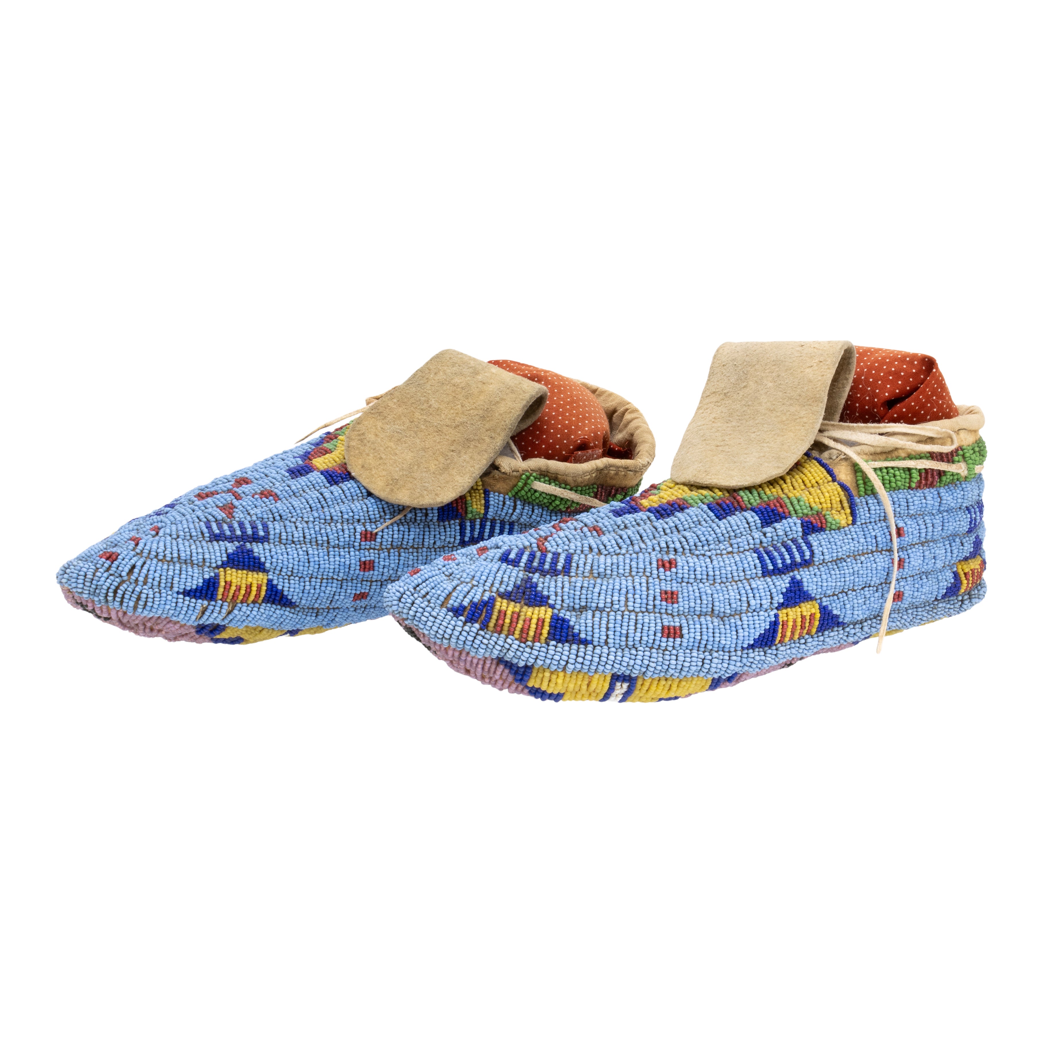 Sioux Beaded Moccasins