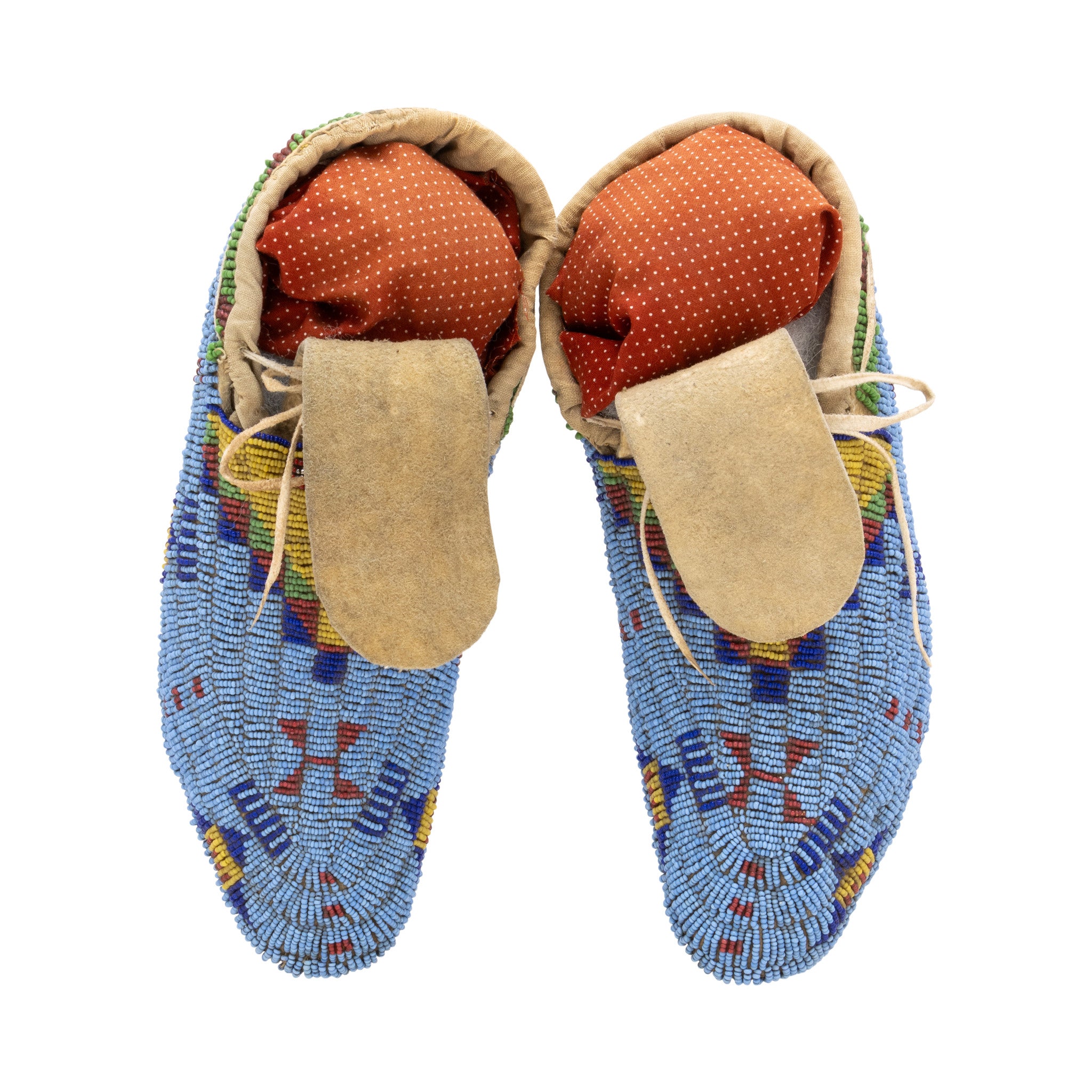 Sioux Beaded Moccasins