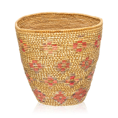 Klickitat Basket, Native, Basketry, Vertical