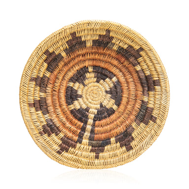Navajo Wedding Basket, Native, Basketry, Vertical