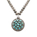 Double Coral and Turquoise Necklace, Jewelry, Necklace, Native