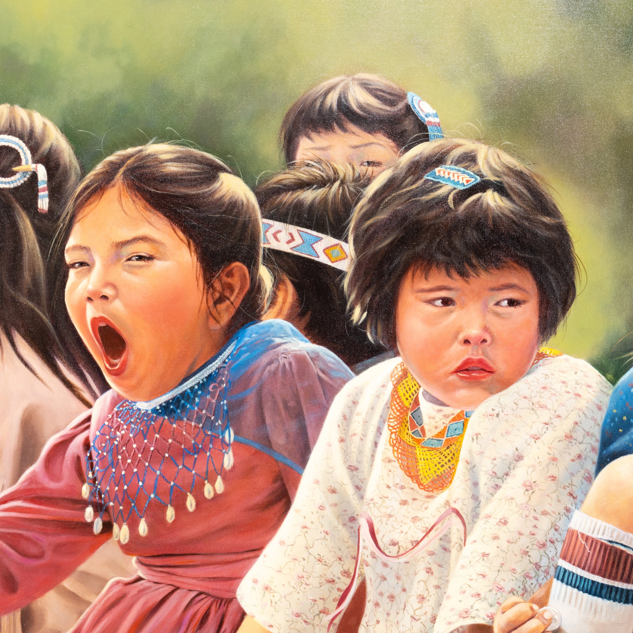 Paiute Children by Sherry Gallagher