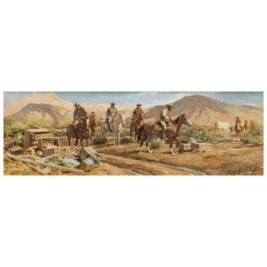 No Takers by Russ Vickers, Fine Art, Painting, Western