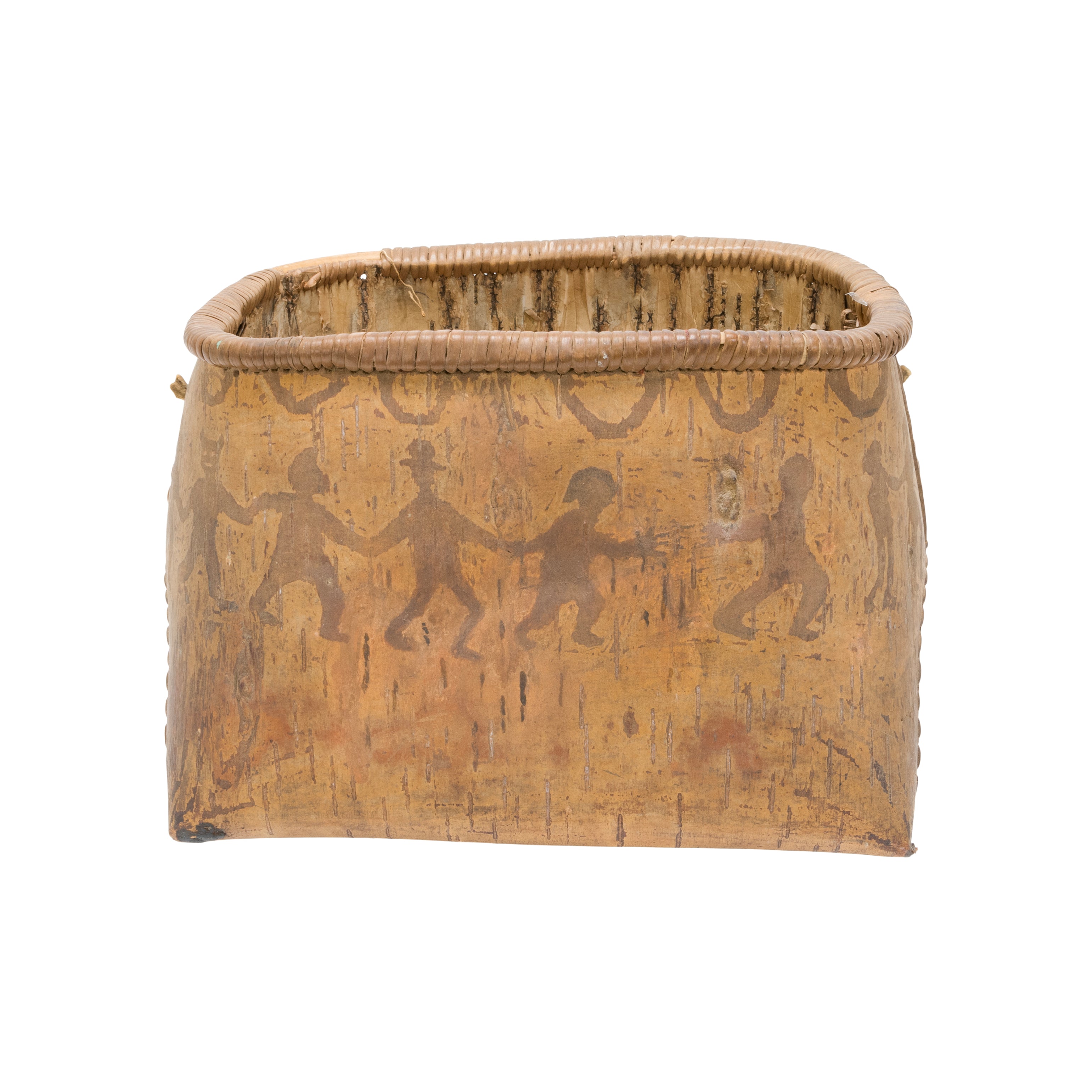 Mocock Algonquin Birch Bark Mocuck Basket — Cisco's Gallery