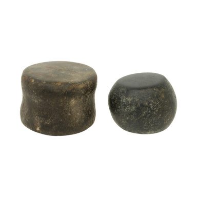 Pair of Prehistoric Stone Discoidals, Native, Stone and Tools, Other