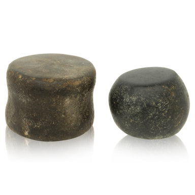 Pair of Prehistoric Stone Discoidals, Native, Stone and Tools, Other