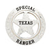 Special Texas Ranger Badge, Western, Law Enforcement, Badge