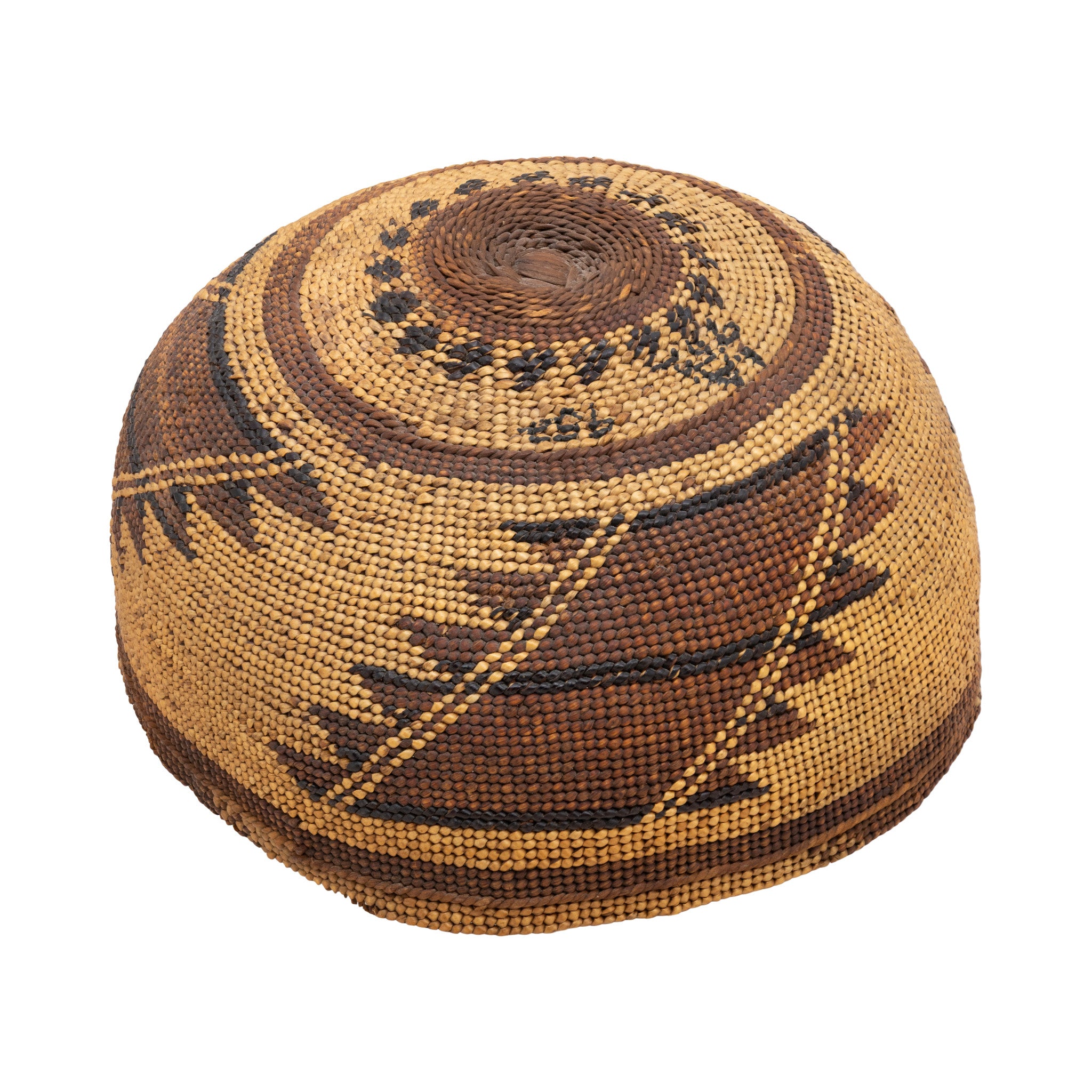 Hupa/Yurok Hat Basket