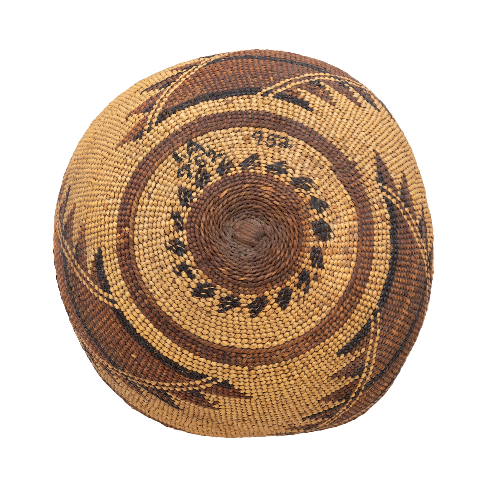 Hupa/Yurok Hat Basket