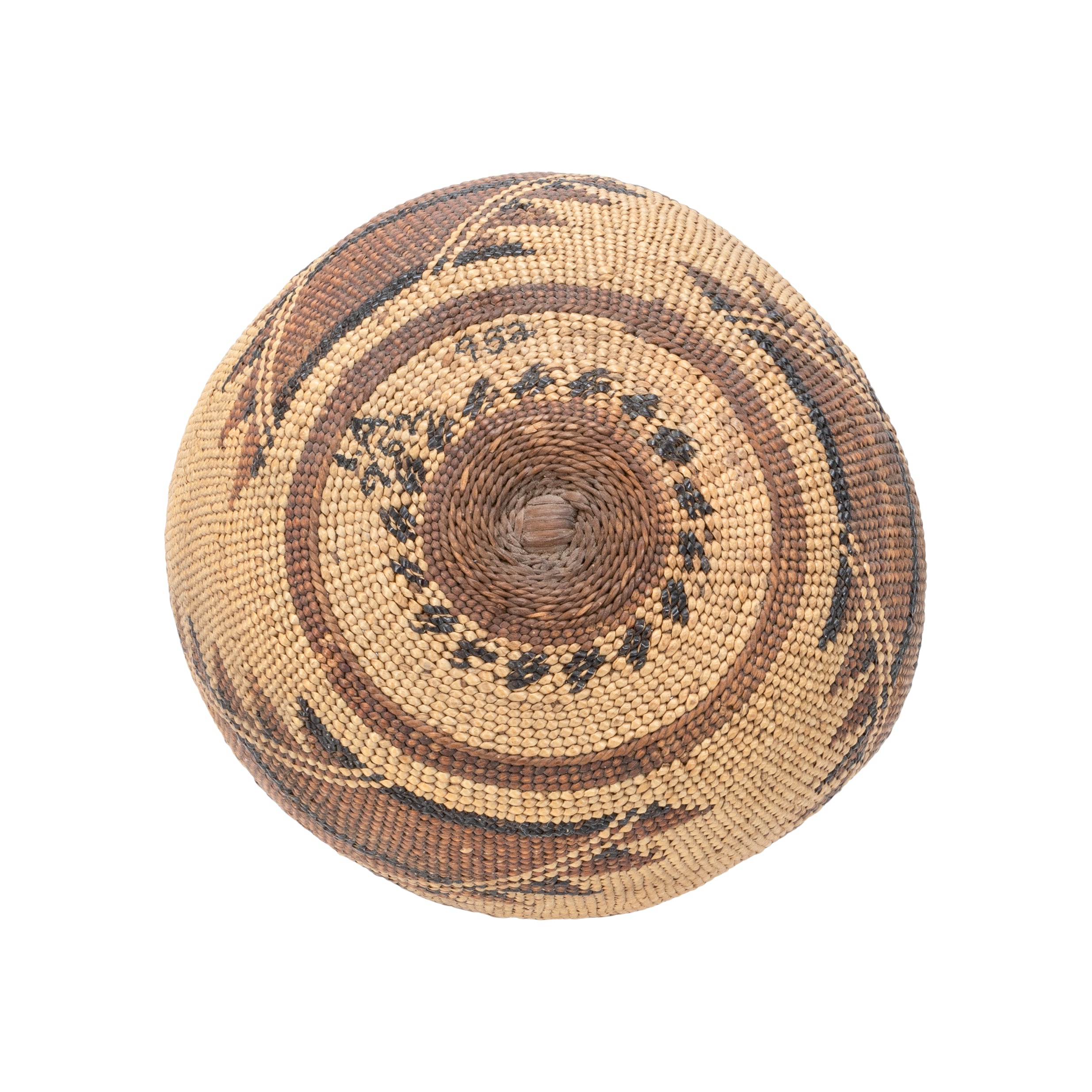Hupa/Yurok Hat Basket