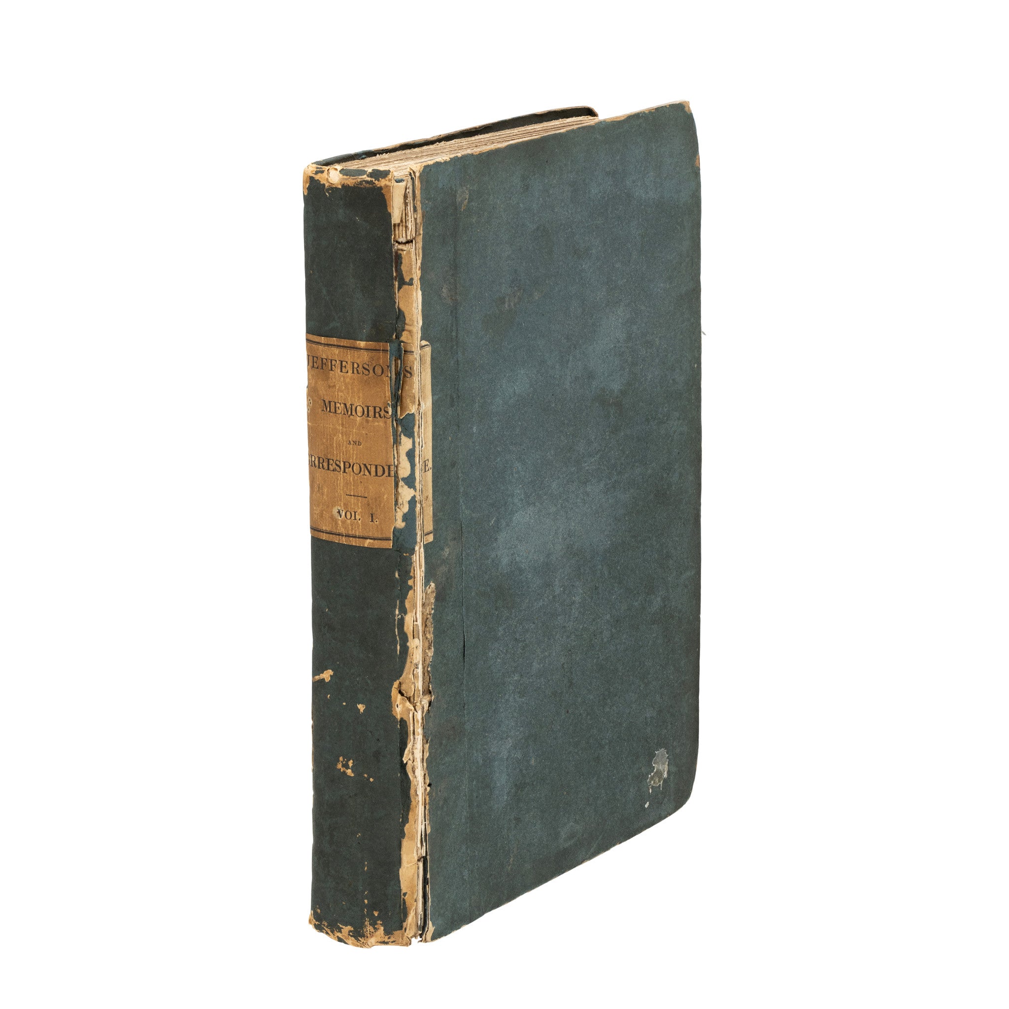 Jefferson's Memoirs 1st Edition by Thomas Jefferson