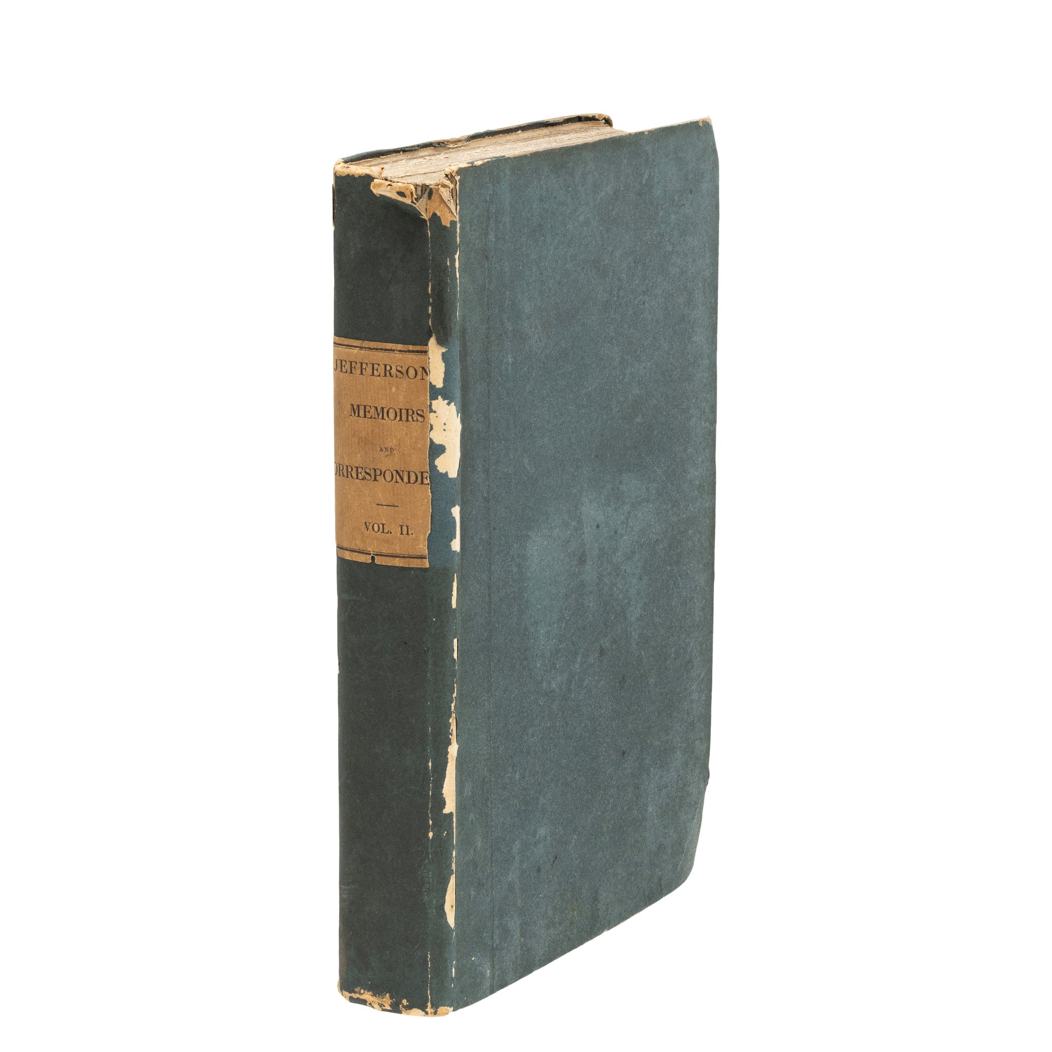Jefferson's Memoirs 1st Edition by Thomas Jefferson