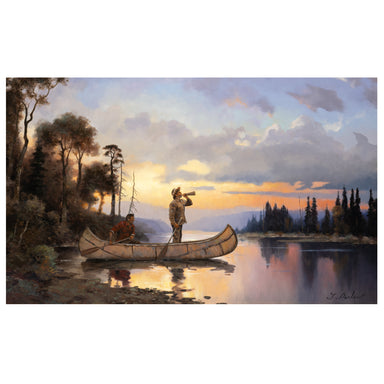 "The Moose Hunter" by Greg Parker, Fine Art, Painting, Sporting