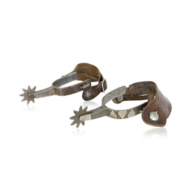 Crocket Heart Spurs, Western, Horse Gear, Spurs