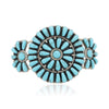 Navajo Turquoise Cluster Bracelet, Jewelry, Bracelet, Native