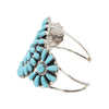 Navajo Turquoise Cluster Bracelet