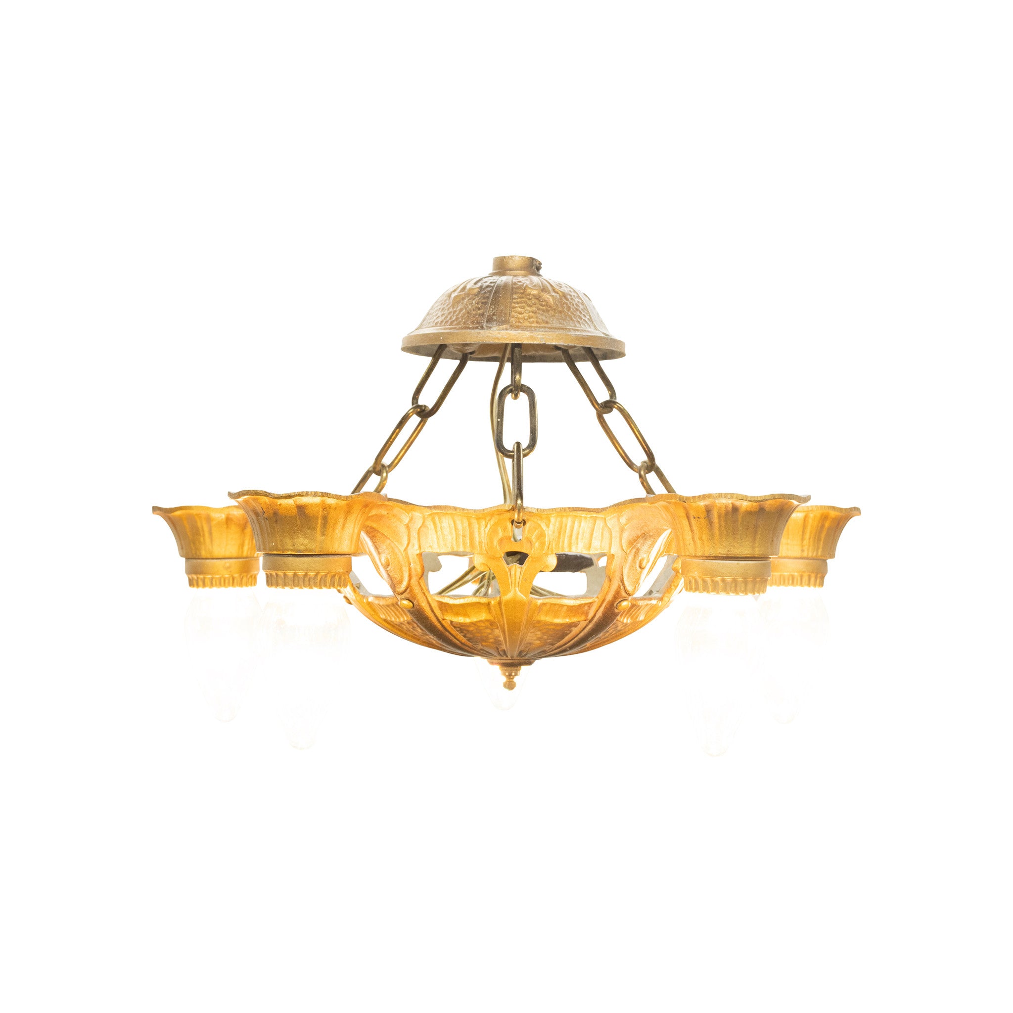 Lincoln Art Deco Ceiling Light, Furnishings, Lighting, Ceiling Light