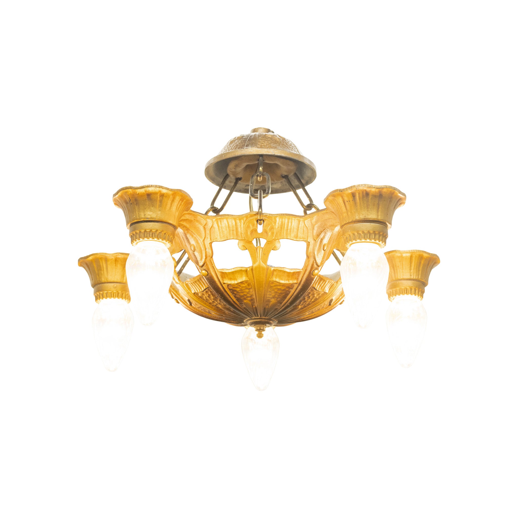 Lincoln Art Deco Ceiling Light