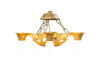 Lincoln Art Deco Ceiling Light