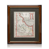 1883-1885 Two Sided Idaho, Montana, Wyoming and Dakota Territory Map, Furnishings, Decor, Map