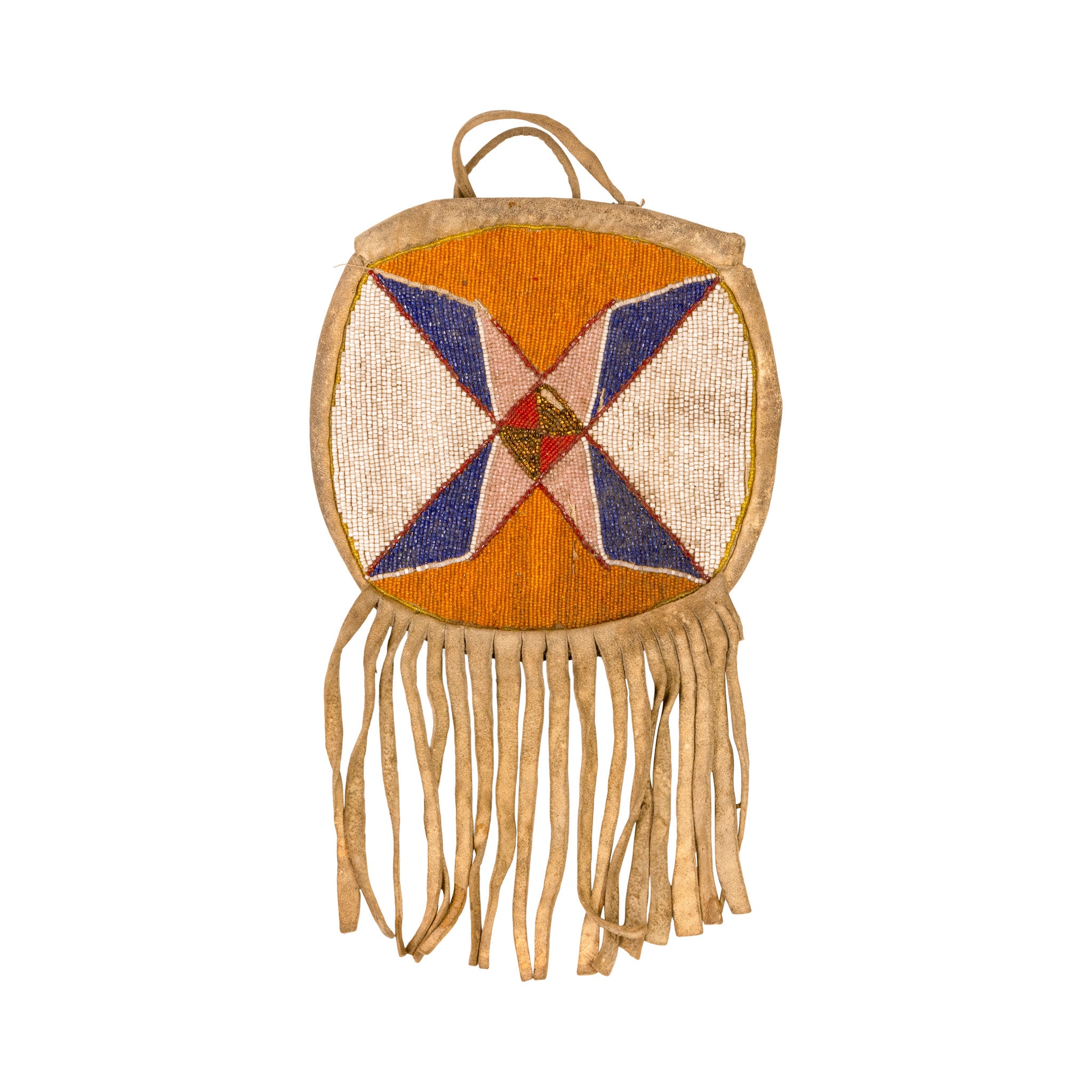 Plateau Beaded Pouch, Native, Bag, Pouch