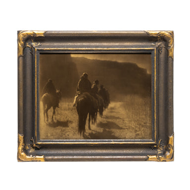"The Vanishing Race" Gold Tone by Edward Sheriff Curtis, Fine Art, Photography, Limited